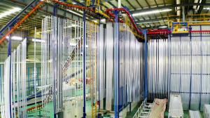 China Equipment 380V 50Hz PLC LPG Heating System Colour Coating Line of Aluminium Profile wholesale