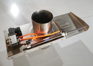 China 100mm Pneumatic Dust Collection Blast Gate With Straight Edge wholesale