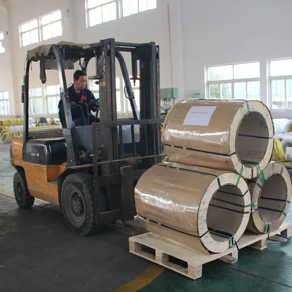 High Tensile Strength Bright Stainless Steel Spring Wire With Pallet Packaging