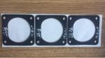 5.0mm Thick Black Silicone Rubber Pad ASTM Tested Five Hole Automotive Seals
