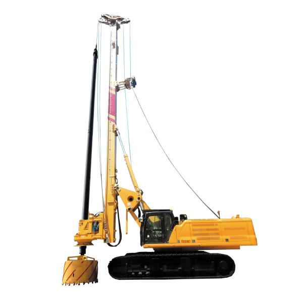 Strong Rock Rotary Head Drilling Rig TR360HT High Configuration