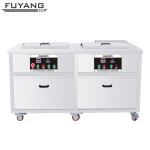 Stainless Steel Engine Ultrasonic Cleaner 108Liter 1500w Customized Dual Slots