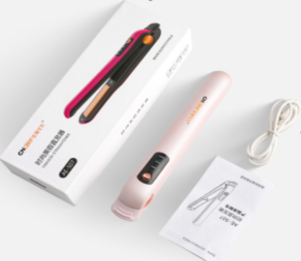 FCC 4000mAh Battery 3 Hours Rechargeable Hair Straightener