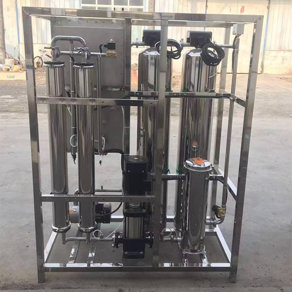 0.25T 40C Water Processing Machine 2TPH With Two Stage Reverse Osmosis Water Treatment