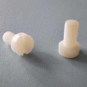 China M6X12MM Plastic Hardware Products PEEK PTFE PP PPS PVC Nylon Screws UL 94 v-2 wholesale