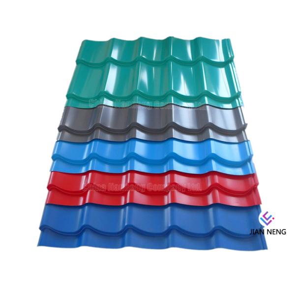 Speed 5m/Min Roof Panel Glazed Tile Roll Forming Equipment With 18 Forming Stations