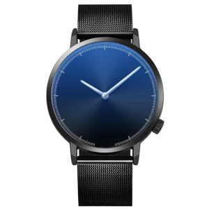 China Alloy Quartz Wrist Watch, Customized design Mesh strap wrist watches for Men Stainless Steel Minimalist Wristwatch wholesale