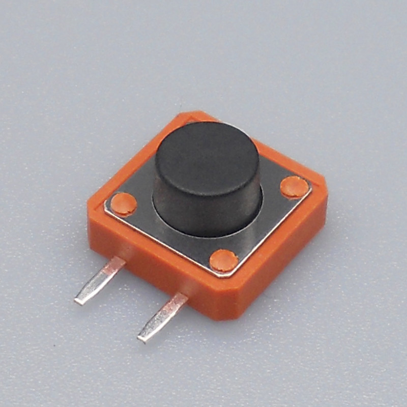 High Operating Force Silent Tactile Switch 4 Pins Terminal Low Contact Resistance
