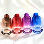 Cylindrical Clear Perfume Spray Atomizer Bottle 30ML 100ML 50ML