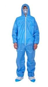 China Breathable Disposable Lab Gowns Acid Resistant Safety Protective Clothing wholesale