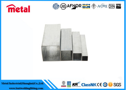 Silver Square Hot Dip Galvanized Tube A106 GrB For Conduit ISO9001 / CQC