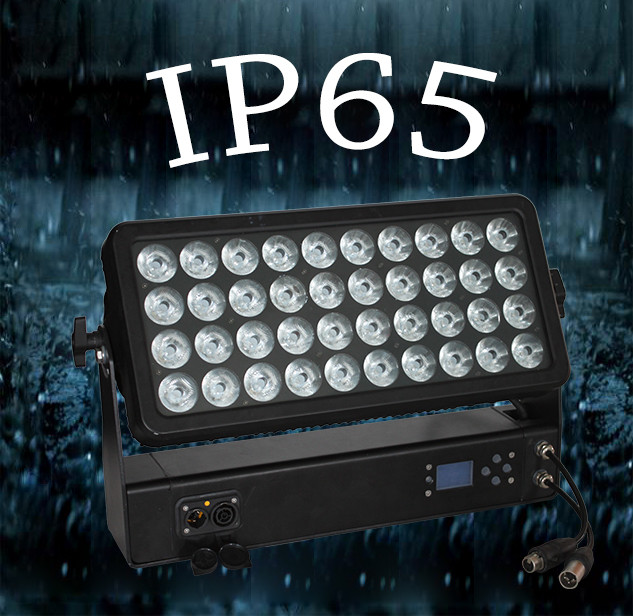 Waterproof 400W RGBW 4In1 Wash Light City Color IP65 Led Wall Washer For Outdoor