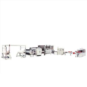 China 82KW 6lines Facial Tissue Paper Machine Facial Tissue Log Saw on sale
