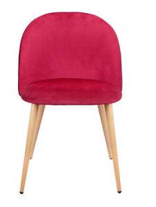China Banquet Accent ODM Wood And Velvet Dining Chairs wholesale