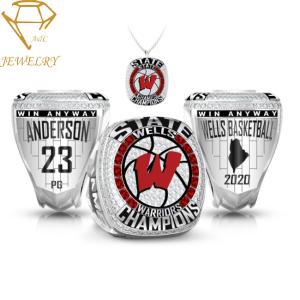 China Sports Teams Embassed Necklace Championship Pendant wholesale