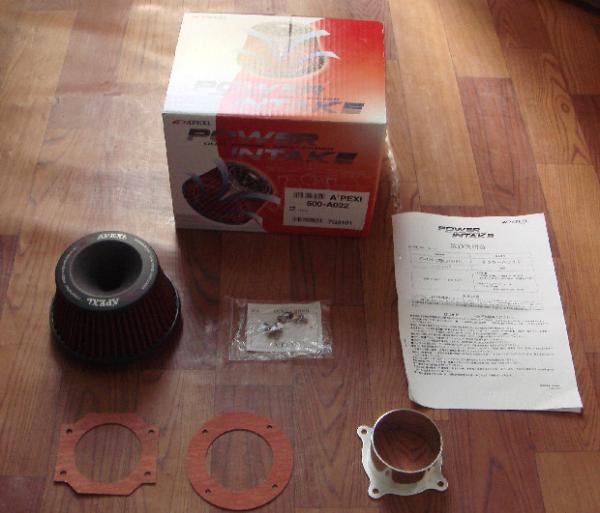 Red Universal Racing Air Filter Necessary Kits / High Performance Car Air