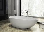 Elegant Look Free Standing Deep Soaker Tub Non Toxic Eco Friendly