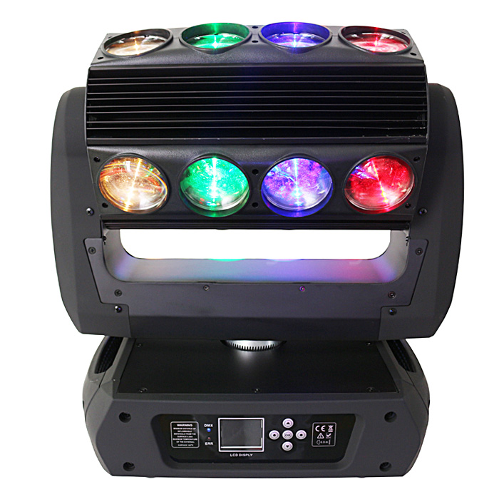 16x15W RGBW 4in1 360 Roller LED Beam Moving Head Light for Nightclub