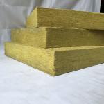 80 Kg/M3 Stone Wool Rockwool Insulation Material Fireproof Board