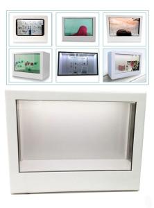 China Transparent Digital Signage Digital Showcase Smart Advertising Box wholesale