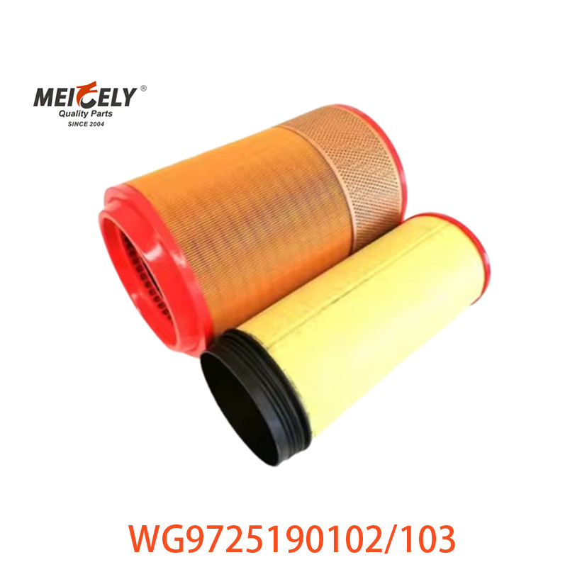 Air Filter Core WG9725190102 For SINOTRUK HOWO WG9725190103