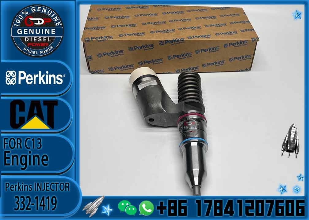 Diesel Fuel Injector 332-1419 For Cat C11 C13 Excavator 345C 345D 349D