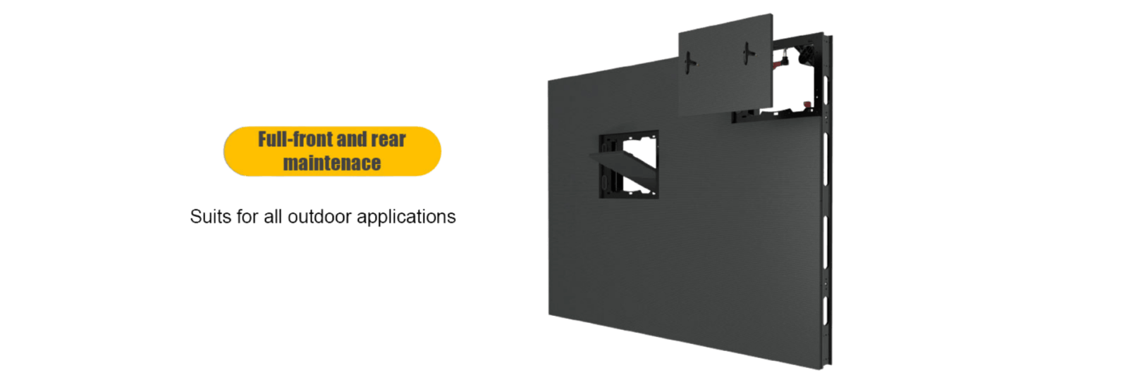 Outdoor Full Color LED Display P6.25 P8.3 P10.4 For Stadium And Football CE ROHS FCC