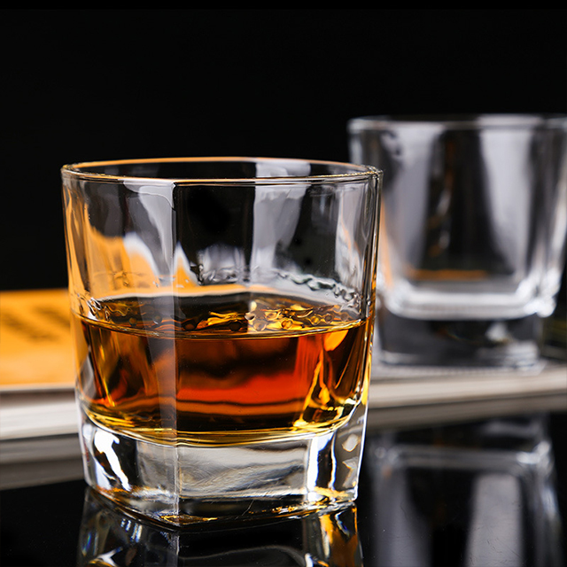 Hot Selling Customized Lead Free Crystal Whiskey Glass Whisky Tumbler Glass Promotional Glass