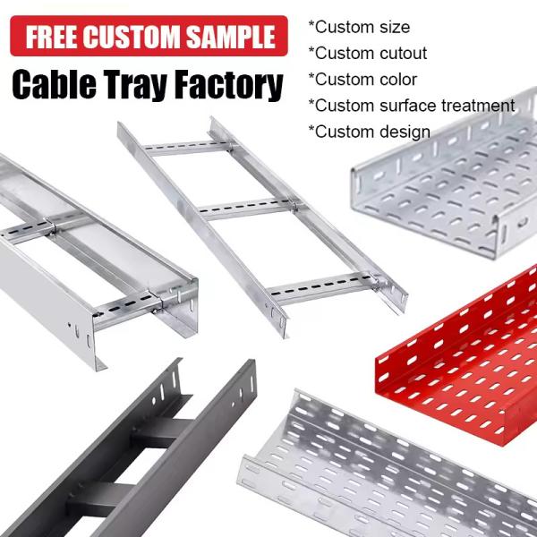 Corrosion Resistance Cable Bridge Tray for Industrial and Versatile Cable Support