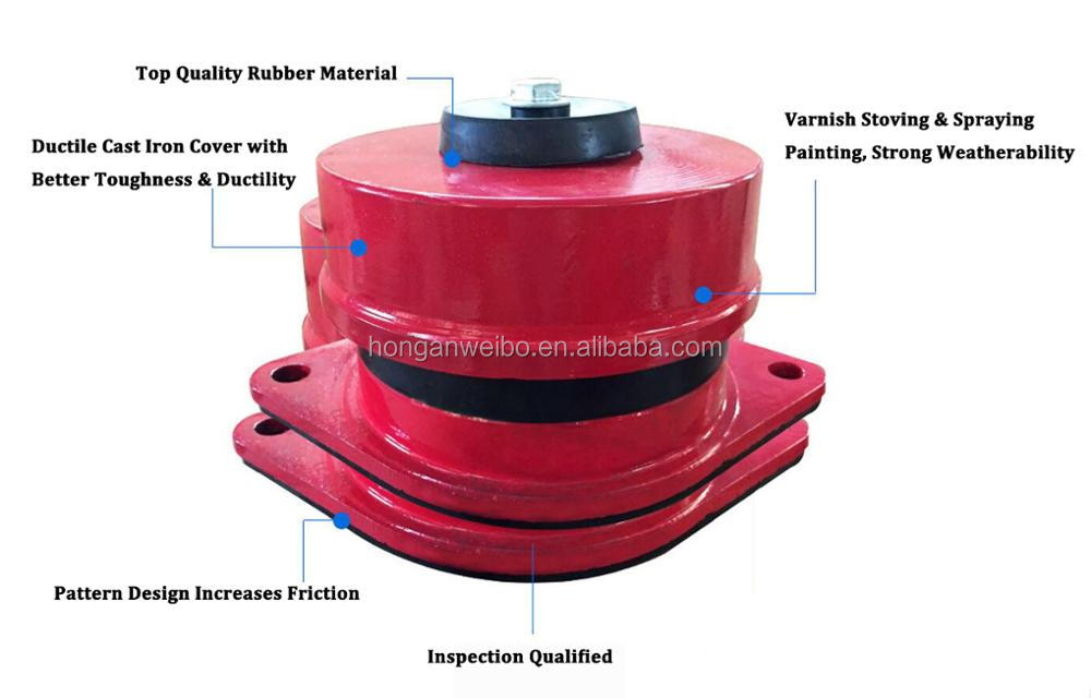 Spring Vibration Isolators For Fans Anti-Vibration Shock Absorber 1000kg-3300kg