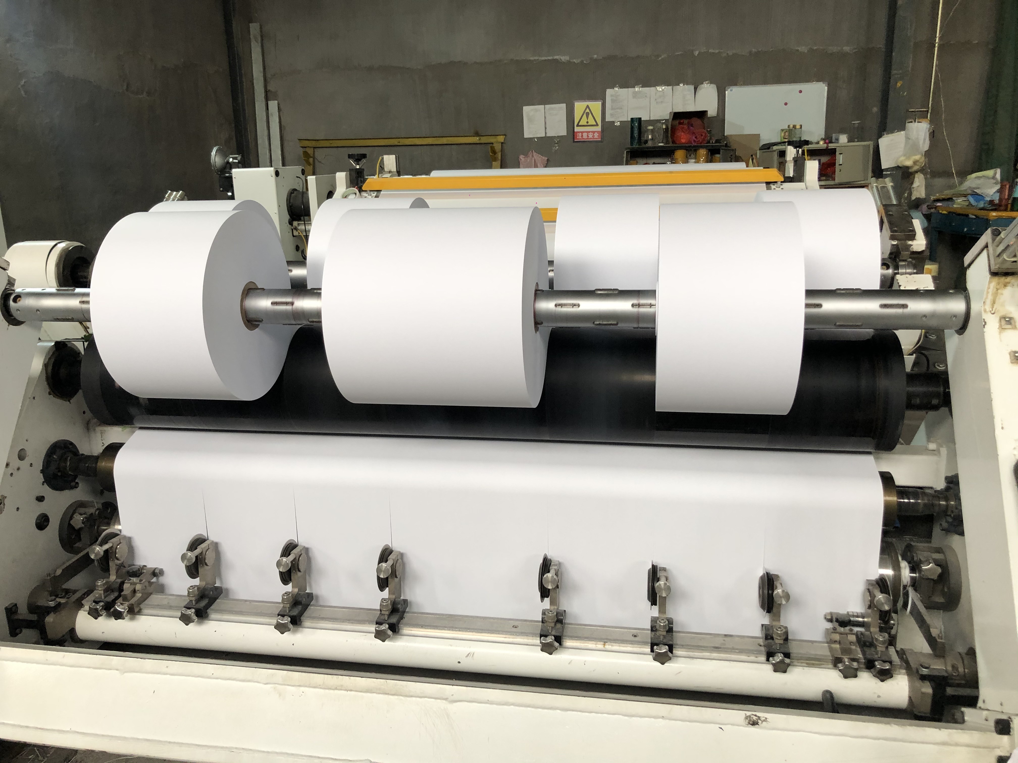 FSC A Grade 45-80gsm Jumbo Thermal Paper Roll For ATM / POS Machine