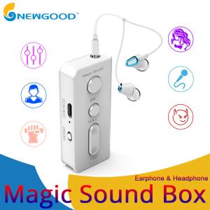 China Sound Voice Changer Magic Box Earphone Headphone for Live Show Youtube Facebook Ins Whatsapp We Chat Net Celebrity wholesale