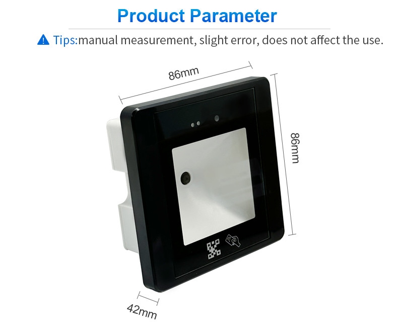 RD002 Elevator Office building Wiegand QR Scanner Smart IC Card RFID QR Access Control Card Reader