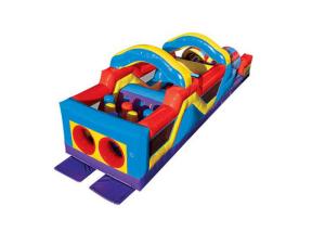 China Children'S Inflatable Bounce House , Running Inflatable Play Center Toddler Playground wholesale