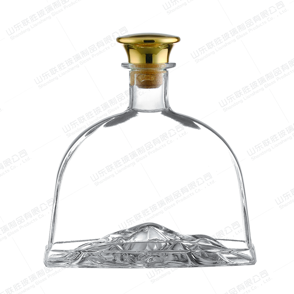 Hot Stamping Glass Wine Bottles Base Material And Surface Handling For Wine