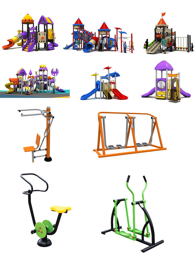 Park Custom Made Playground Slides , Outdoor Stainless Steel Slide