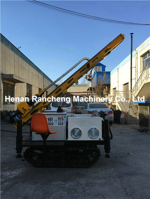 50m Depth Engineering Drilling Rig Electric Motor Crawler Mounted Drilling Rig