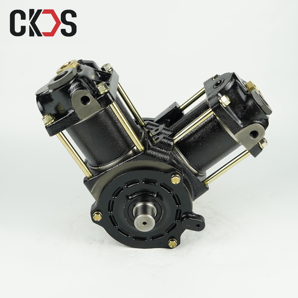 High Quality OEM ME067899 Pneumatic Air Brake Compressor for Mitsubishi Fuso 8DC93 Double Cylinder Engine 30MM Crakshaft Diam