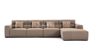 China Modern Sectional Fabric Recliner L Shaped Sofa Set wholesale