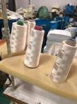 Industrial High Temperature Fiber Glass Thread For Filter Bag Sewing