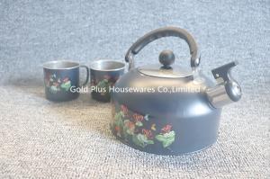 China Food Grade Stainless Steel Whistling Kettle Drinkware Coffee Water Tea Pot wholesale