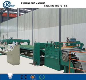 China Adjustable Cut To Length Line 1800mm , Sheet Metal Slitting Machine wholesale
