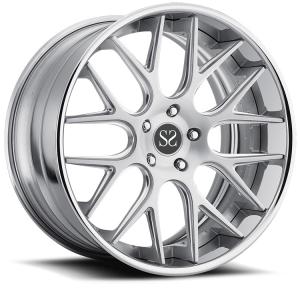 China 18 19 20 21 22 Inch Polished For M3 M4Wheels 2-pc Forged Aluminum Alloy A6061 T6 Styling Custom Rims wholesale