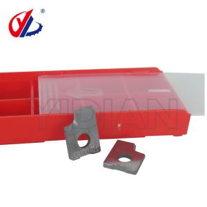 China Edgebander Carbide Insert Cutting Knife 12x17x2-R2R Edgebanding Scraping Blades wholesale