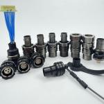 Military Mil Spec Bulkhead Connector Break Away Locked Series ODM