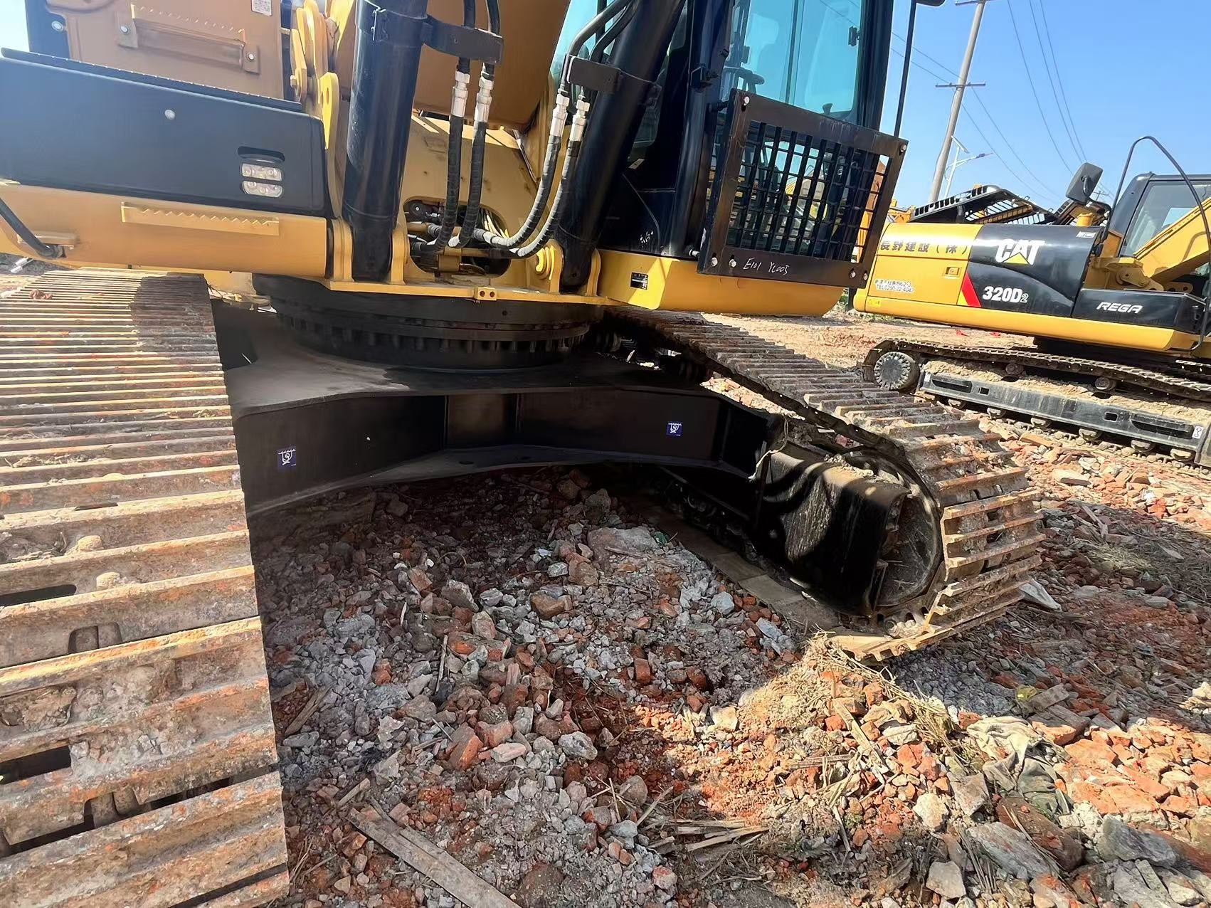 Used Cat 336D2 Digger Engineering 36ton Used Large Caterpillar Excavator