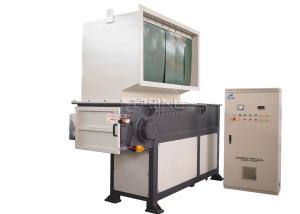 China Plastic Lumps Blocks 30kw Single Shaft Shredder Machine Recycling 100mm wholesale
