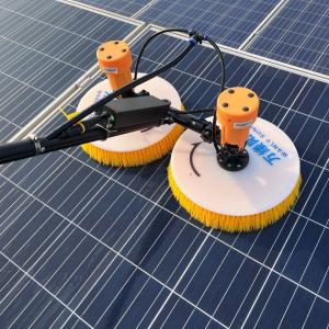 China Water Supply Handle Dry and Wet Washing Option for Solar Panel Cleaning Brush wholesale