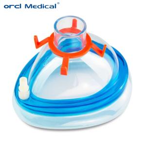 China ODM OEM Anaesthetic Face Mask Air Cushion Anesthesia Breathing Mask CE Approved Air Cushion Mask Manufacturer wholesale