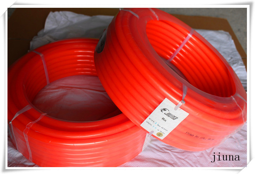 90A Orange Polyurethane Round Belt Urethane Round Belting With Smooth Surface